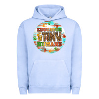 Pigment Grape Ice educator of tiny humans round earring Urban Hoodie - BundleAndBundleShop