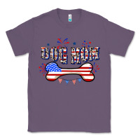 Lavender 4th of July Dog Mom Classic Tee - CowGirlArtShop