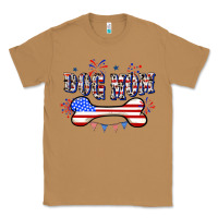 Toasted Coconut 4th of July Dog Mom Classic Tee - CowGirlArtShop