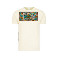 Blessed With Sunflower And Gemstone Vintage Tee | Teevron