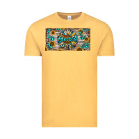 Vintage Mustard Blessed With Sunflower And Gemstone Vintage Tee - RanaPortraitStore