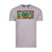 Vintage Zinc Blessed With Sunflower And Gemstone Vintage Tee - RanaPortraitStore