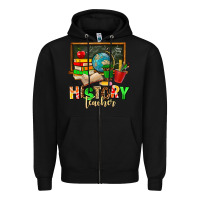 Black history teacher Zipper Hoodie - AdoDesignShop