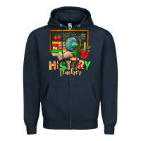 Navy history teacher Zipper Hoodie - AdoDesignShop