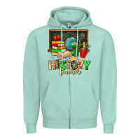 Seafoam history teacher Zipper Hoodie - AdoDesignShop