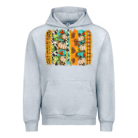 Heather Grey fall brushstroke Urban Hoodie - BundleAndBundleShop