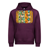 Mauve Wine fall brushstroke Urban Hoodie - BundleAndBundleShop