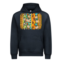 Navy fall brushstroke Urban Hoodie - BundleAndBundleShop