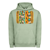 Pigment Oil Green fall brushstroke Urban Hoodie - BundleAndBundleShop