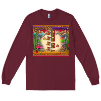 Burgundy ay ay ay ay y no llores tumbler Long Sleeve Tee - CTS Tumbler Store