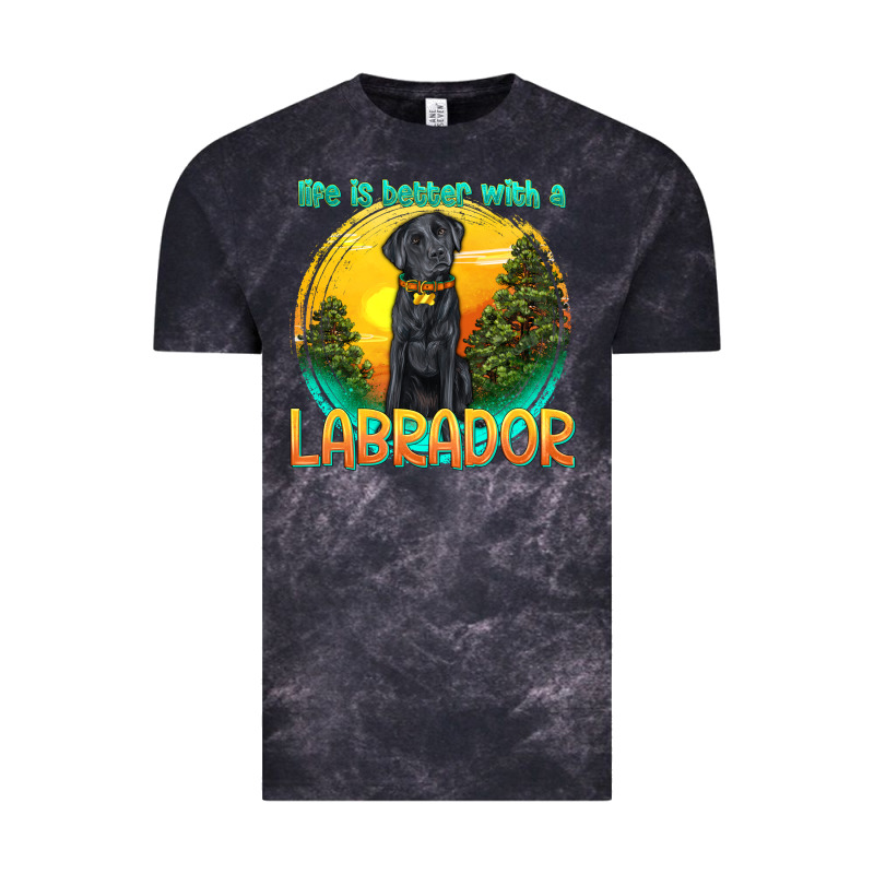 Life Is Better With A Labrador Vintage Tee by texasbilliewilder | Teevron