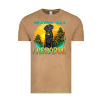 Vintage Camel life is better with a labrador Vintage Tee - texasbilliewilder