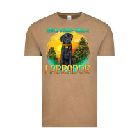 Vintage Coffee life is better with a labrador Vintage Tee - texasbilliewilder