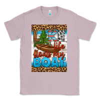 Lilac lake life floats my boat air freshener Classic Tee - HRA Design Shop