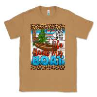 Toasted Coconut lake life floats my boat air freshener Classic Tee - HRA Design Shop