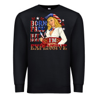 Black born free but now im expensive Premium Sweatshirt - NancyCooperArtShop