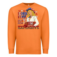 Carrot born free but now im expensive Premium Sweatshirt - NancyCooperArtShop