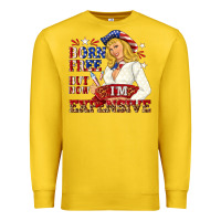 Lemon born free but now im expensive Premium Sweatshirt - NancyCooperArtShop