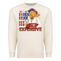 Sandshell born free but now im expensive Premium Sweatshirt - NancyCooperArtShop