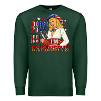 Sports Green born free but now im expensive Premium Sweatshirt - NancyCooperArtShop
