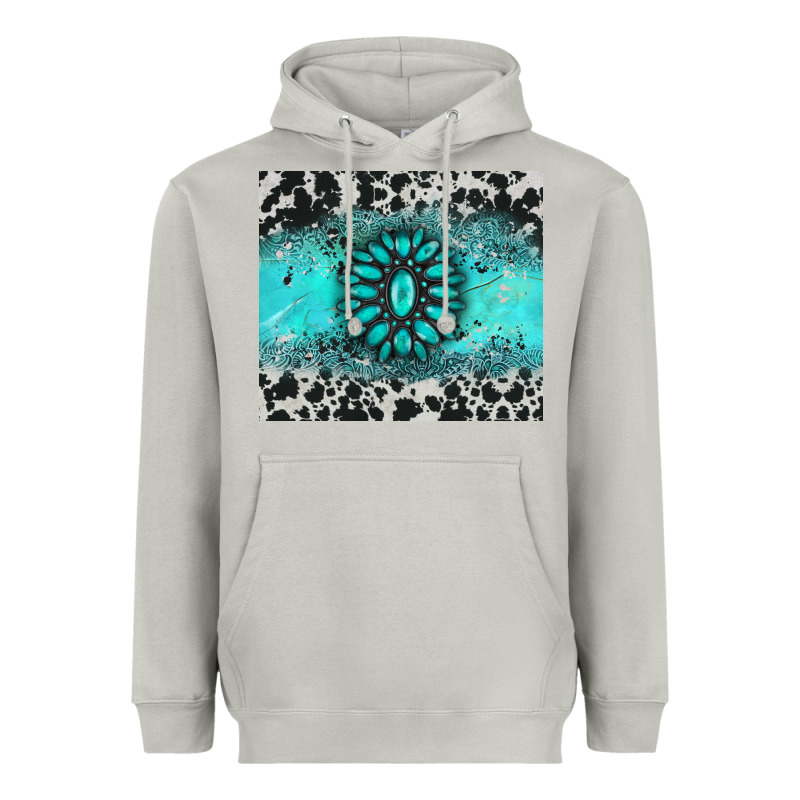 Gemstone Cowhide Heavyweight Hoodie by AdoDesignShop | Teevron
