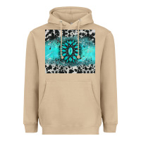 Mushroom gemstone cowhide Heavyweight Hoodie - AdoDesignShop