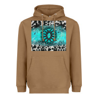 Toasted Coconut gemstone cowhide Heavyweight Hoodie - AdoDesignShop
