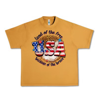 Peanut Butter land of the free usa because of the brave billie w Urban Heavy Tee - texasbilliewilder