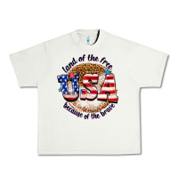Pistachio land of the free usa because of the brave billie w Urban Heavy Tee - texasbilliewilder