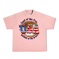 Salmon land of the free usa because of the brave billie w Urban Heavy Tee - texasbilliewilder