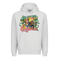 Dove Grey busy doing cowgirl Premium Hoodie - NancyCooperArtShop