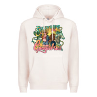 Pale Pink busy doing cowgirl Premium Hoodie - NancyCooperArtShop