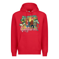 Red busy doing cowgirl Premium Hoodie - NancyCooperArtShop