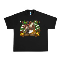 Christmas Donkey Candy House Urban Heavy Tee | Teevron