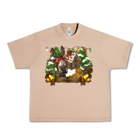 Burro christmas donkey candy house Urban Heavy Tee - BarkalooDesign