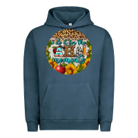 Pigment Midnight Navy i do it for the aha moments round earring Urban Hoodie - BundleAndBundleShop