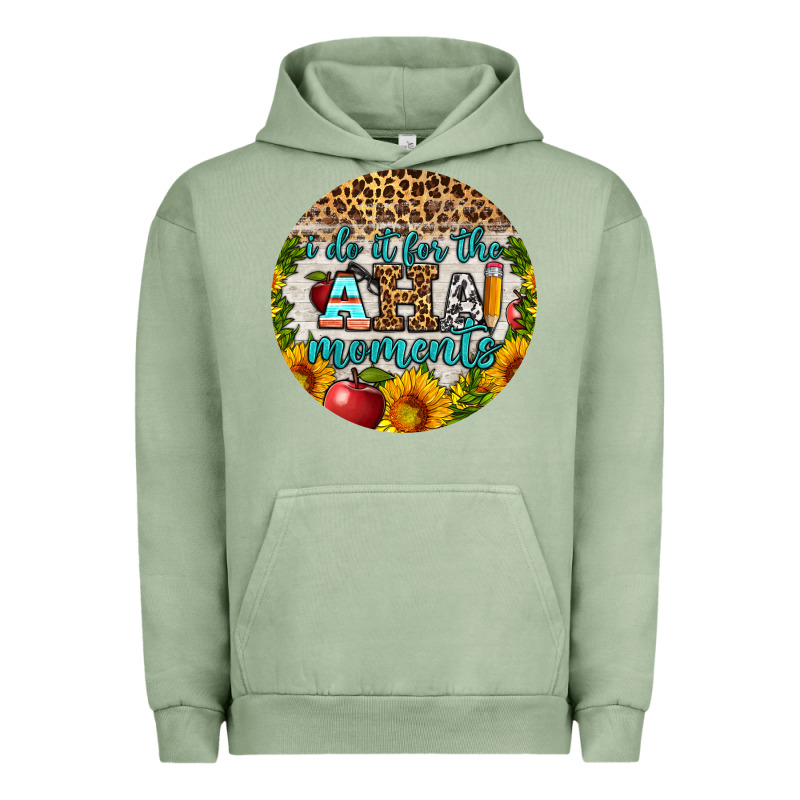 I Do It For The Aha Moments Round Earring Urban Hoodie by BundleAndBundleShop | Teevron
