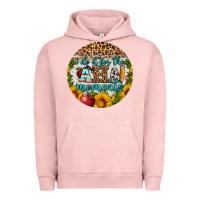 Pigment Salmon i do it for the aha moments round earring Urban Hoodie - BundleAndBundleShop