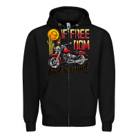 Black if freedom had a sound Zipper Hoodie - JahusDesignShop