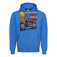 True Royal if freedom had a sound Zipper Hoodie - JahusDesignShop