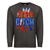 Smoke boom bitch get out the way Premium Sweatshirt - NancyCooperArtShop