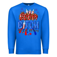 True Royal boom bitch get out the way Premium Sweatshirt - NancyCooperArtShop