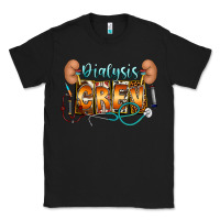 Black dialysis crew Classic Tee - CowhideDigitalArt