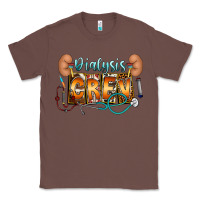Chestnut dialysis crew Classic Tee - CowhideDigitalArt