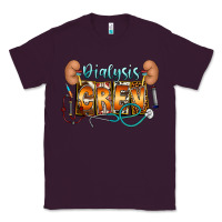 Plum dialysis crew Classic Tee - CowhideDigitalArt