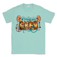Seafoam dialysis crew Classic Tee - CowhideDigitalArt