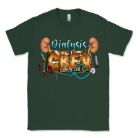 Sports Green dialysis crew Classic Tee - CowhideDigitalArt