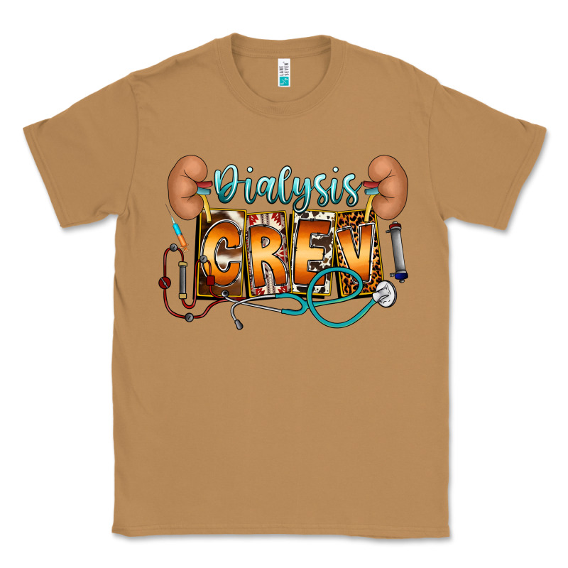 Dialysis Crew Classic Tee by CowhideDigitalArt | Teevron
