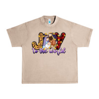 French Oak joy to the world Urban Heavy Tee - Zillion Design Studio