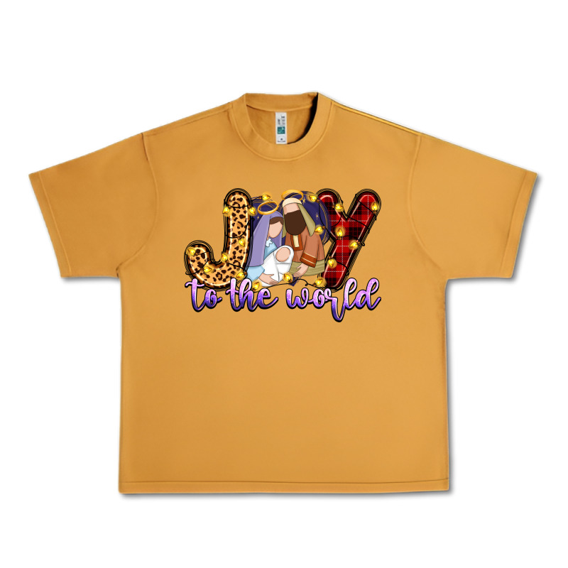 Joy To The World Urban Heavy Tee by Zillion Design Studio | Teevron